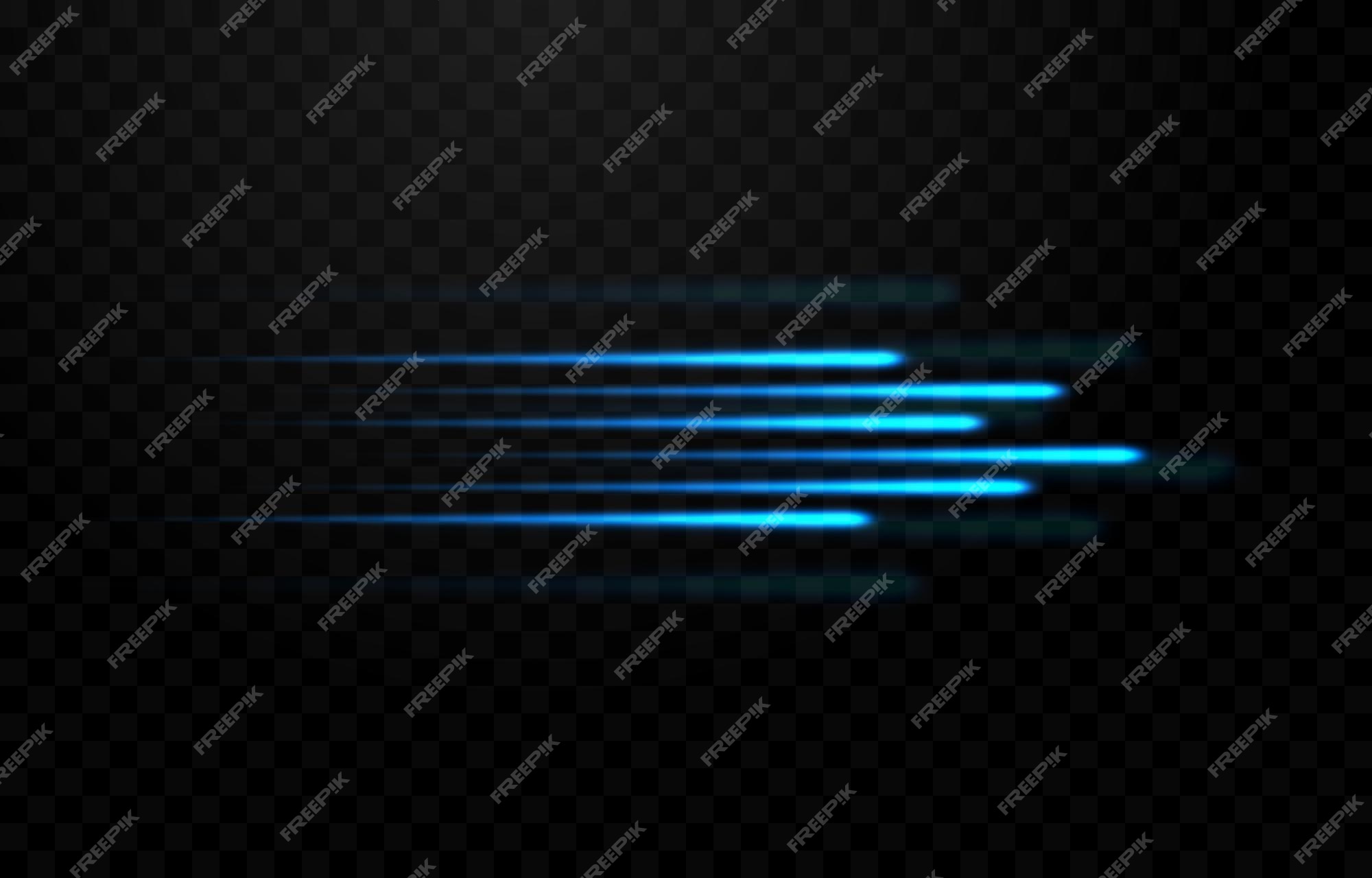 Premium Vector | Vector Speed Light Lines Png. Light Paths On An Isolated  Transparent Background. Blue Lines, Speed.