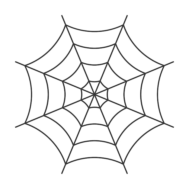 Vector spinnenweb achtergrond Halloween spinnenweb
