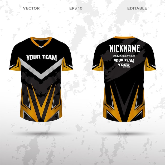 Vector Sport apparel and clothing designs template