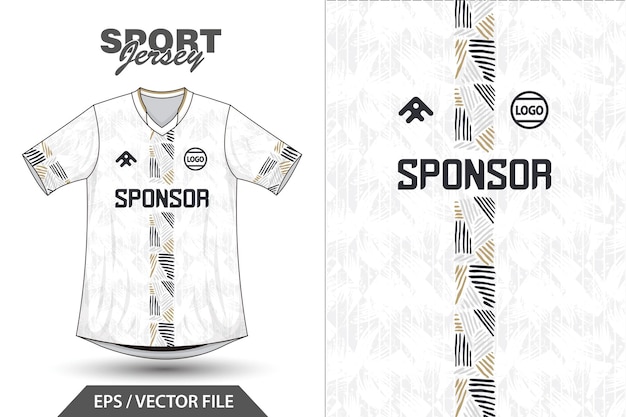 Vector vector sport jersey soccer for sublimation