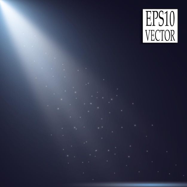 Vector Spotlights Scene Light Effects Glow light effect