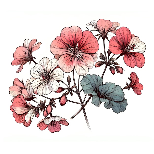 Vector vector spring floral