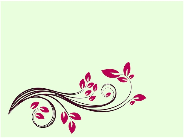 Vector vector spring sale banner with green leaf