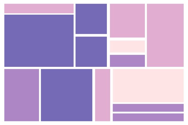Vector Square Pastel Colors Background Abstract voor uw grafische bronontwerp