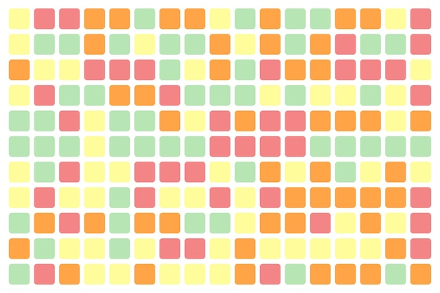 ベクター スクエア スプリング カラー グラフィック リソース デザインの背景抽象
