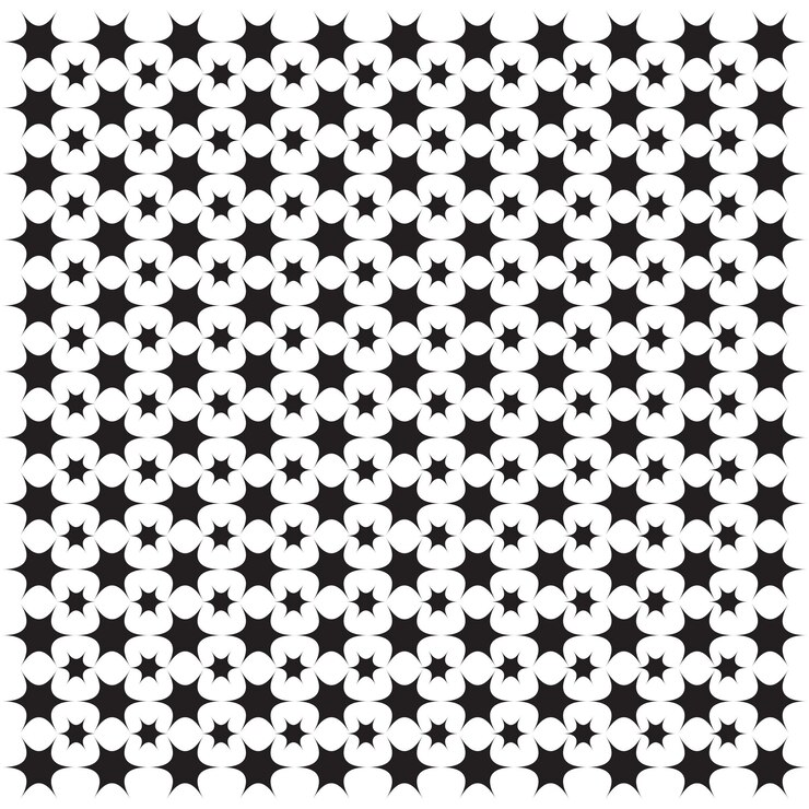 वेक्टर vector star pattern on a white background