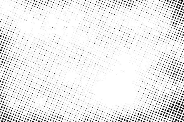 Vector stippen patroon Halftone textuur pixelate op witte achtergrond