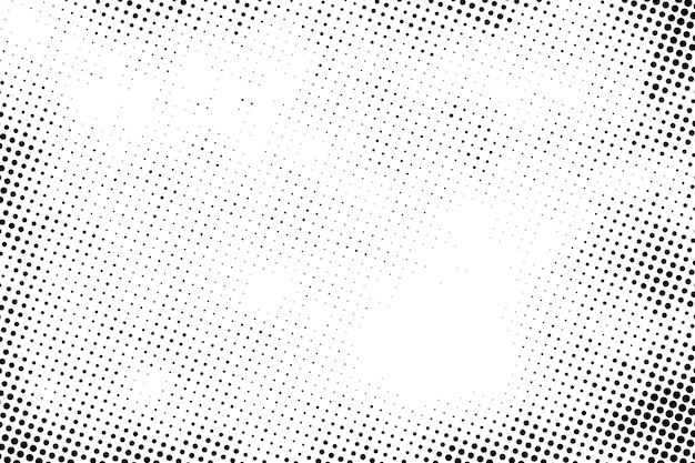 Vector stippen patroon halftone textuur pixelate op witte achtergrond