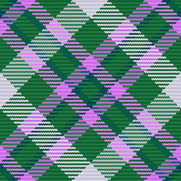 Vector stof achtergrond naadloze check patroon geruite textiel tartan textuur