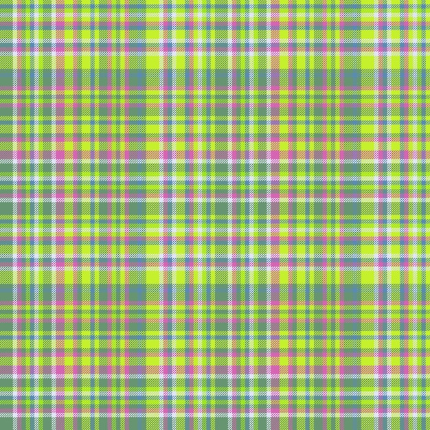 Vector stof patroon textiel naadloze textuur tartan achtergrond plaid check