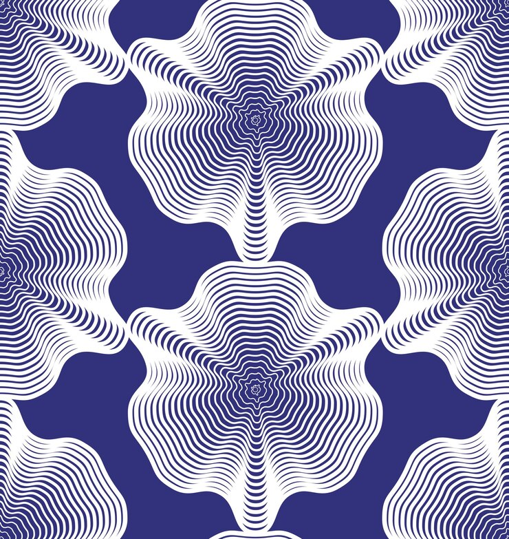 Vector vector stripy endless pattern, art continuous geometric background with graphic lines.