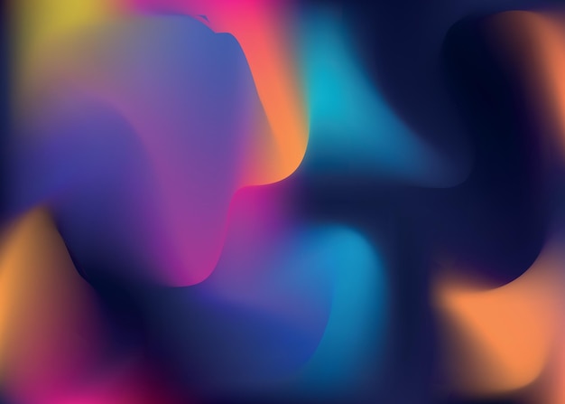 Vector stylish abstract gradient background