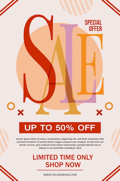 Vector summer and spring sale banner design template element for online sale banner. vector EPS10