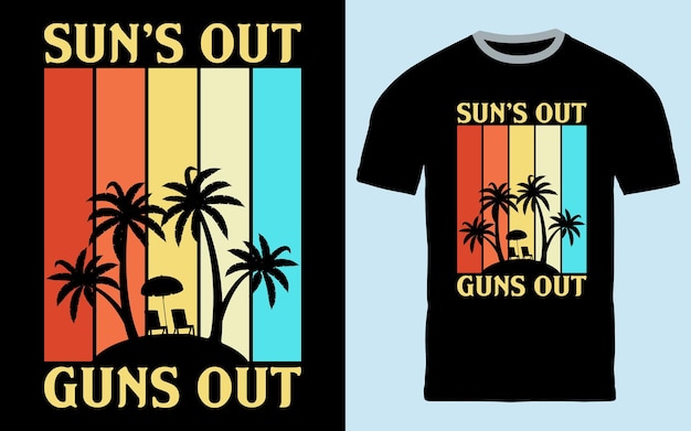 Vector vector summer t shirt design