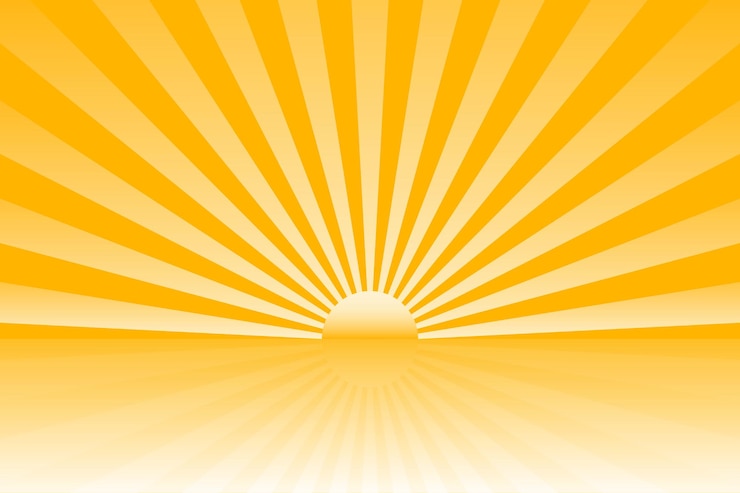 Vector vector sunburst pattern background for summer banner