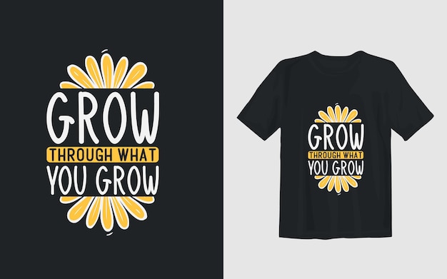 Vector vector sunflower tshirt design