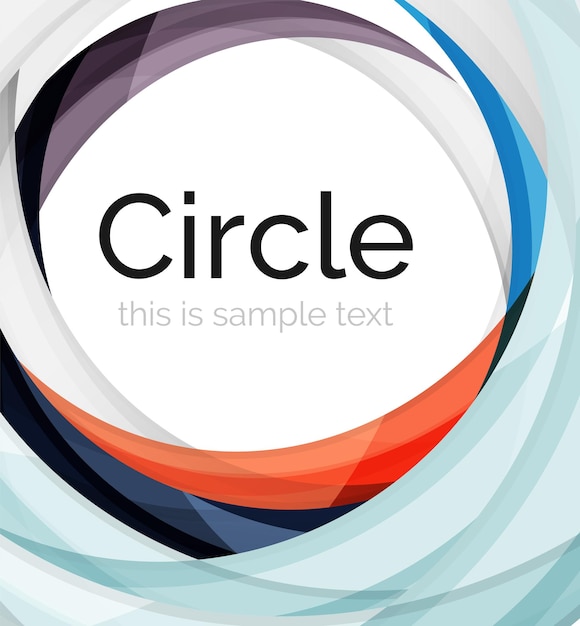 Vector swirl icon or background