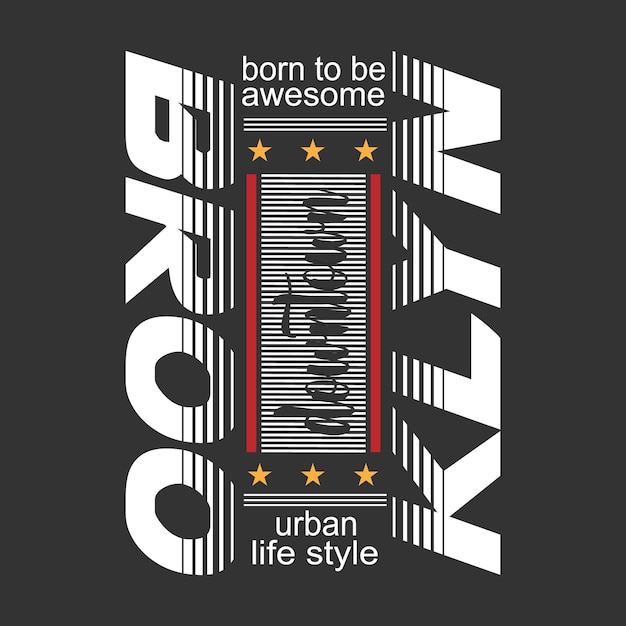 vector t-shirt brieven illustratie typografie design