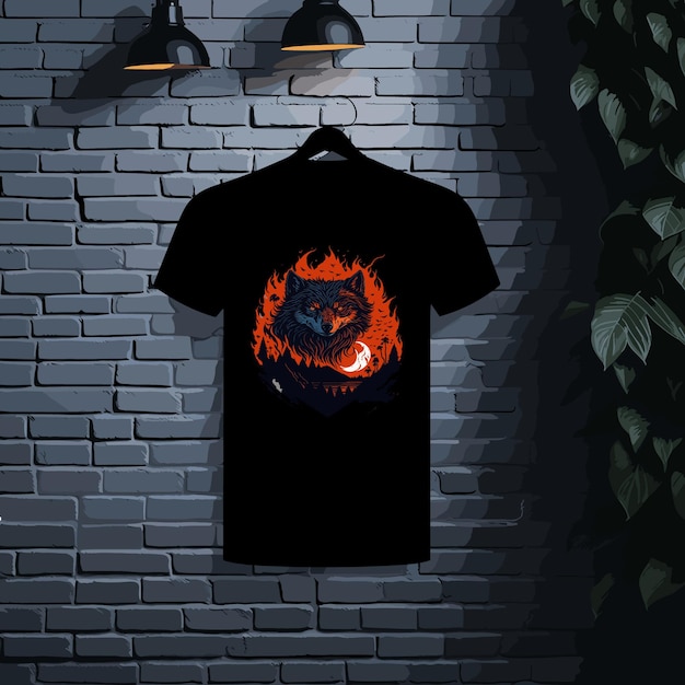 Vector T-shirt ontwerp uniek en trendy