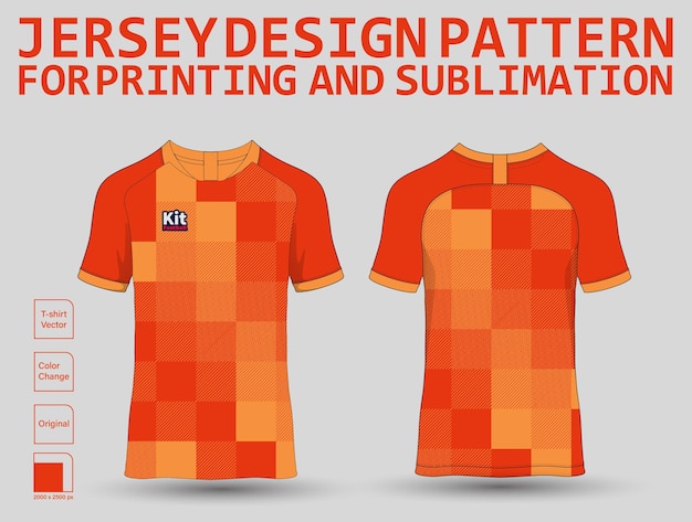ベクトル t シャツ スポーツ デザイン テンプレートです。サッカークラブのサッカージャージ