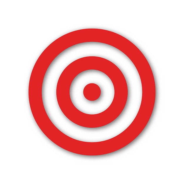 Vector target icon