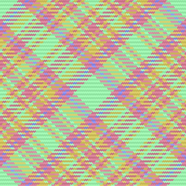 Vector tartan textile Pattern fabric seamless Texture plaid background check