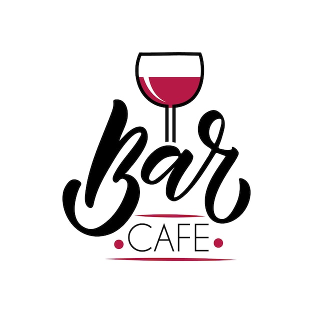 Vettore modello di vettore per il catering bar caffetteria bistro ristorante logo mano abbozzato logotipo lettering ty
