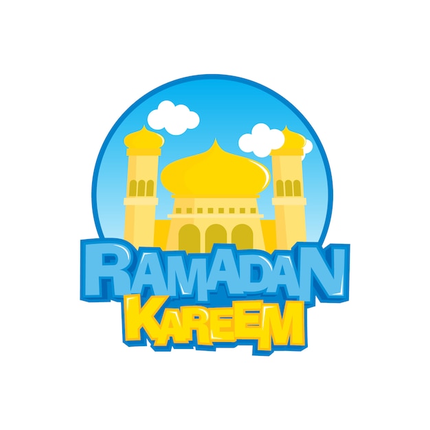 Vector vector template design with ramadan theme