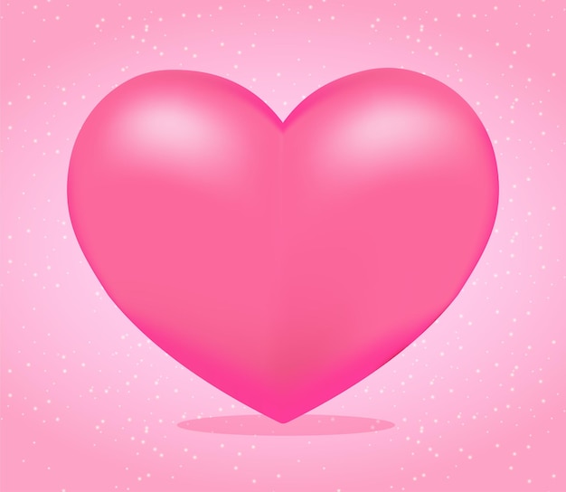 Vector a vector template of heart icon