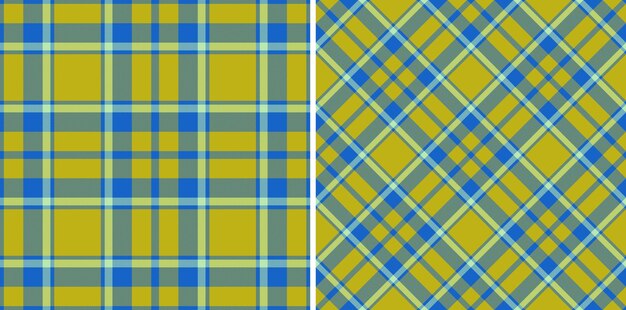 Tartan tessile vettoriale trama plaid senza cuciture tessuto con motivo di controllo dello sfondo