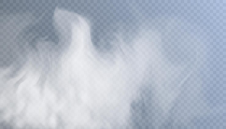 Вектор векторная текстура smoke, steam, clouds полупрозрачный эффект для дизайна и иллюстраций.