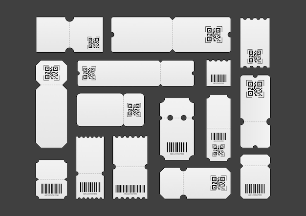 vector ticket template