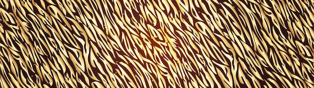 Vector vector tiger luxurious gold black stripe background. animal skin banner. stripe texture black jungle print. line abstract background. exotic chic tiger.