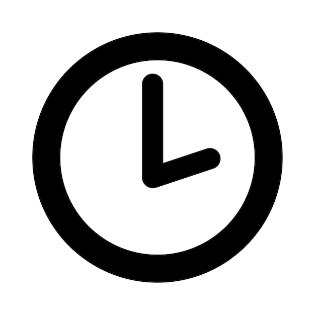 Vector vector timer icon