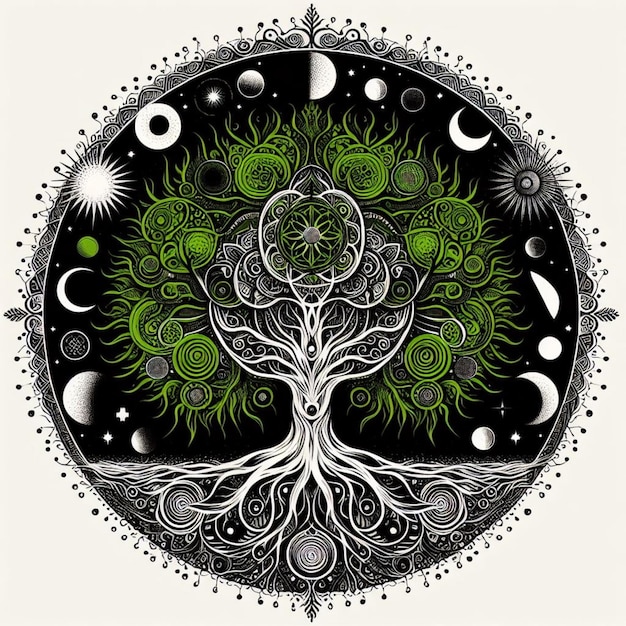 Vector Tree of Life Illustration