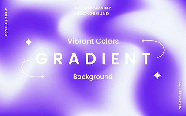 Vector trendy grainy background with vibrant colors free vector