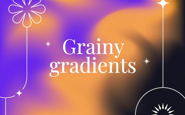 Vector vector trendy grainy background with vibrant colors free vector