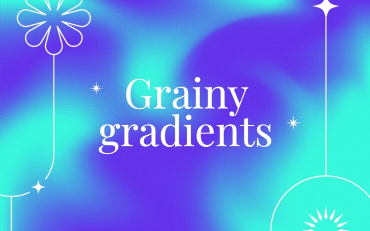 Vector vector trendy grainy background with vibrant colors free vector