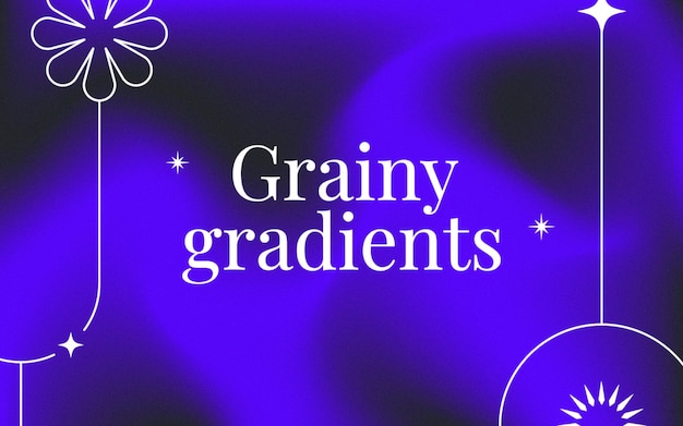 Vector trendy grainy background with vibrant colors free vector