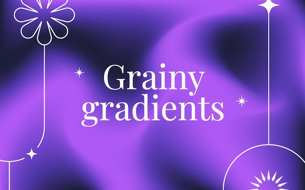 Vector trendy grainy background with vibrant colors free vector