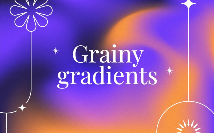 Vector vector trendy grainy background with vibrant colors free vector