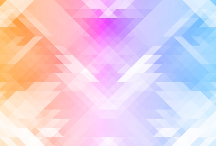 Vector ベクトル三角形の抽象的な背景