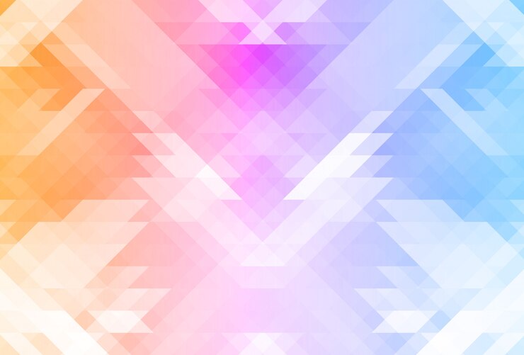 Vector triangle abstract background