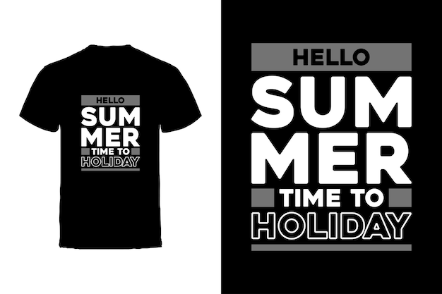 벡터 Tshirt 디자인 여름 타이포그래피 벡터 Tshirt 디자인
