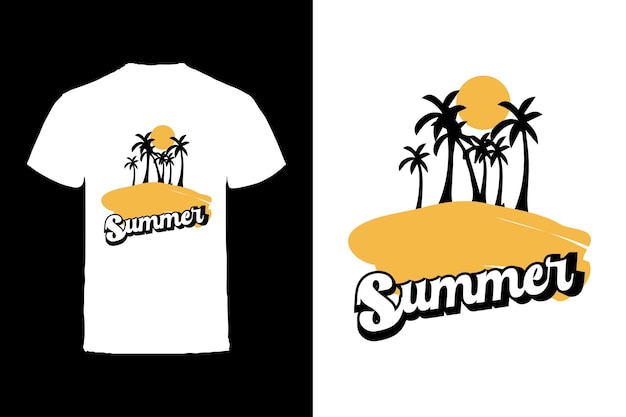 Vector Tshirt design Summer Typography Vector Tshirt design