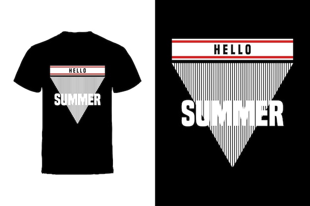 Vector vector tshirt ontwerp zomer typografie vector t-shirt ontwerp