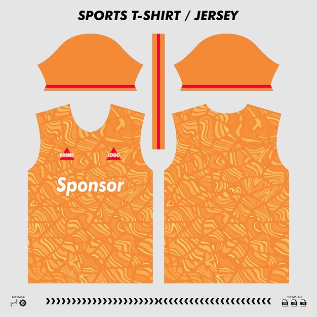 Vector vector tshirt sport design sublimation jersey