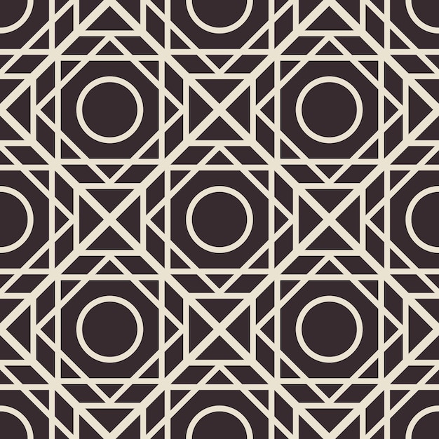 Vector Turkish Geometric Seamless Pattern