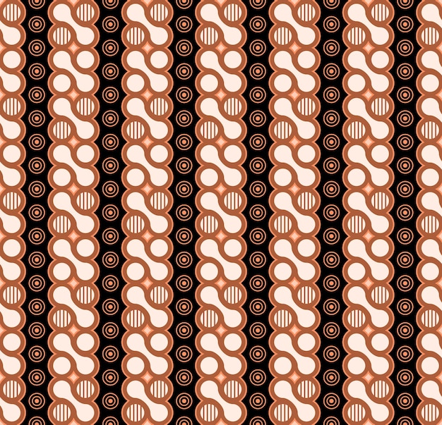 Vector typical Indonesian batik seamless pattern can use background print on cloth paper fabric