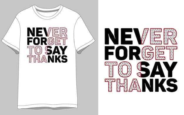 Vector vector typografie t-shirt ontwerp